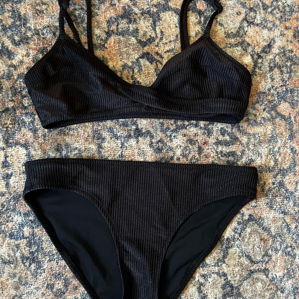 Black Aerie Bikini XS